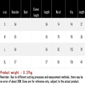 Detailed size chart for fashion resort style sleeveless backless top and printed skirt set