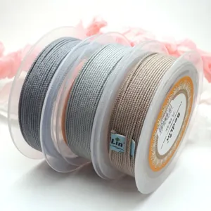 Cordino Intrecciato in Nylon DIY Filo Mambo Non Elastico per Produzione Gioielli Collana Bracciale Accessorio Rocchetto
