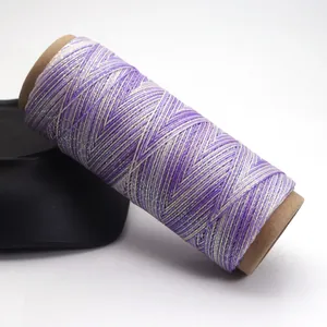 Fil de cire violet étoilé de 0,5 mm pour le tissage de bijoux et de bracelets DIY