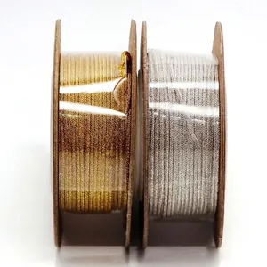 Hochwertiger 1,0 mm Gold- und Silberschmuckfaden für DIY-Armbänder und Handwerksprojekte