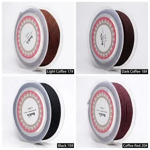 Professional 4mm Milan cord spools in multiple colors for DIY jewelry and craft making