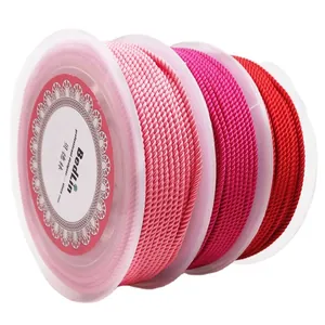 Milanese Braided Cord Thread For DIY Jewelry Making Handmade Necklace Bracelet Jade Pendant Polyester Cord Craft Accessories