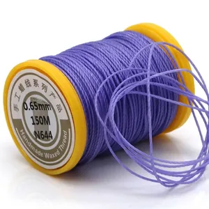 Südamerikanische Wachskordel Geflochtene Polyester Schnur Für DIY Schmuckherstellung Armband Ring Handgewebtes Faden Zubehör