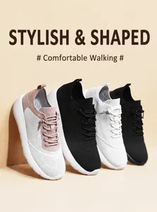 Detailansicht atmungsaktiver Mesh-Laufschuhe in mehreren Farboptionen