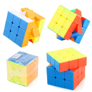Professional 3x3 Magic Cube Puzzle Smooth Speed Rotating Brain Teaser Intelligence Educational Toy For Kids Adults Stress Relief
