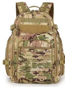 Professional large capacity tactical camouflage backpack for hiking and outdoor camping