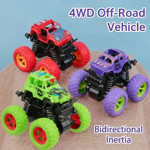 Σετ 3 αδρανειακών φορτηγών-παιχνιδιών monster truck 4WD με ανάρτηση για παιδιά