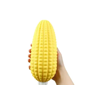 Realistisch geel maïs squishy speelgoed voor stressverlichting en langzame rebound.