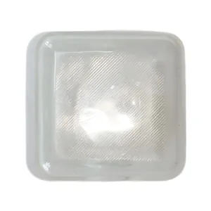 Vista superior de bloque cuadrado de pegamento suave TPR traslúcido para juguetes DIY
