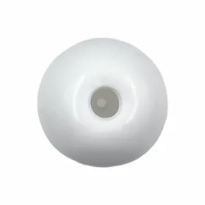 Guscio sferico cavo in TPR bianco semitrasparente 5,5 cm per lavori creativi fai da te