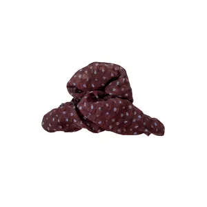 Elegante haarklem met bloemenprint van stof in Koreaanse stijl haarklip voor dames mode