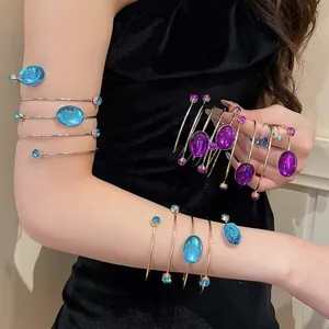Ensemble de bracelets et de brassards spirales bohèmes vintage pour femmes