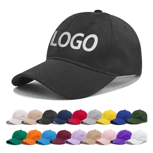 Plain Soft Top Cotton Baseball Cap Adjustable Solid Color Sun Hat Casual Breathable Dad Hat For Men Women Outdoor Travel