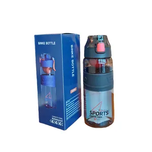 720ml Sport-Wasserflasche aus Kunststoff mit Filter und Klappdeckel für das Fitness