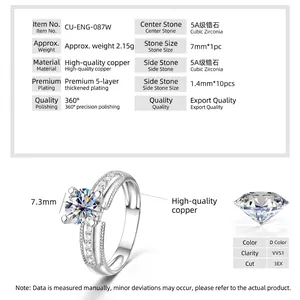 Detaillierte Spezifikationen des luxuriösen 14k vergoldeten geometrischen Vier-Zinken-Rings