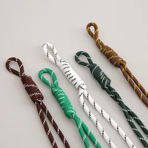 Minimalist Woven Nylon Phone Lanyard Anti-lost Contrast Color Keychain Bag Pendant Portable Hand Strap Ins Accessory