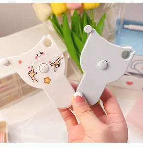 Cute portable hand-held body measuring tape for waist and chest measurements