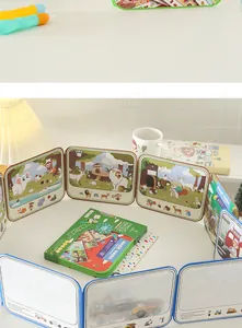 Close-up of the Magic Water Drawing Book Set featuring colorful animal and vehicle themes