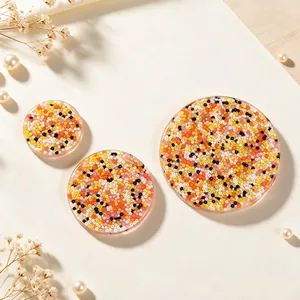 Κυκλικό Παιχνίδι Skin Picking Fidget Toy από Σιλικόνη Αισθητηριακό Παιχνίδι για Ανακούφιση από το Στρες με Πολύχρωμες Χάντρες
