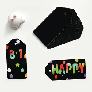 Creative DIY rainbow scratch art gift tags and bookmarks for message cards and doodles