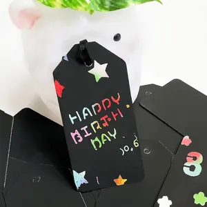 Creative DIY rainbow scratch art bookmark set for colorful doodling and craft projects