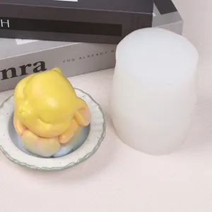Moule en silicone pour DIY mousse, chocolat et bougies parfumées en forme d'animal