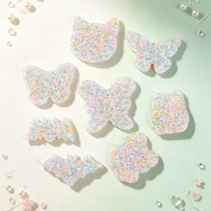 Detail view of various skin picking fidget toys with colorful sensory relief beads