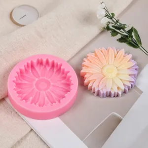 Stampo in silicone a forma di margherita e girasole per decorazioni per torte fai da te