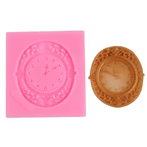 Stampo in silicone quadrante vintage per decorazioni torte e cioccolato fai-da-te