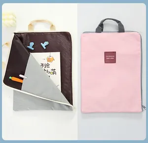 Detailed view of waterproof laptop bag showing interior storage and exterior design