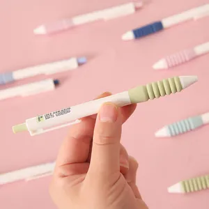 Professional retractable gel pen with soft ergonomic cloud grip for comfortable writing
