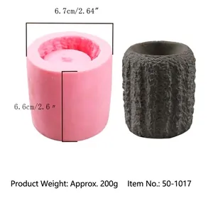 Moule en silicone pour jardinière DIY avec dimensions et poids de 200g