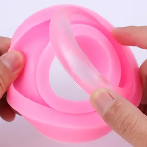 Stampo in silicone rosa flessibile per la creazione di gioielli fai da te e anelli