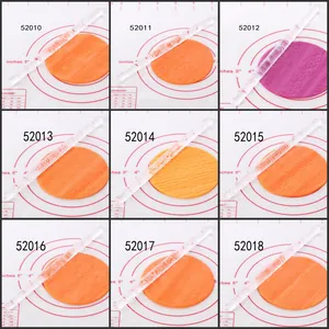 Transparent Acrylic Fondant Rolling Pin With Carved Patterns For DIY Cake Decorating Embossing Baking Tool Non-Stick Pastry Roller