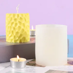 Geometrische Silikonform Wabenmuster für DIY Duftkerzen und Gipsformen