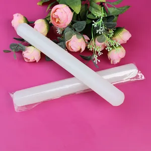 Non-Stick Plastic Fondant Rolling Pin For Baking DIY Cake Decorating Professional PP Rolling Pin Tool For Pastry Pasta Dough White