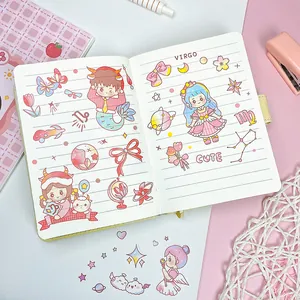 Niedliche 12-Sternzeichen-Sticker für DIY-Bullet-Journaling und Schreibwaren-Dekoration