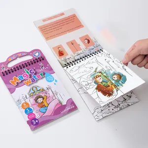 Reusable magic water painting book for kids featuring Monkey King story illustrations