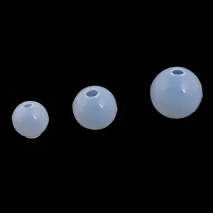 Set of 3 spherical silicone molds for DIY crystal resin and jewelry crafting projects