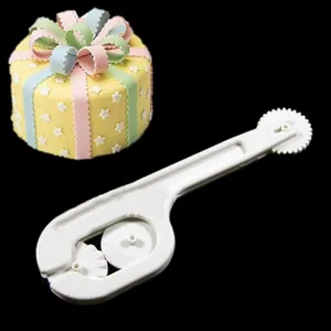 Plastic Fondant Taart Roller Snijder Set Keuken Bakken Embosser Gebak Decoreren Gereedschap Voor DIY Dessert Taart Ontwerp