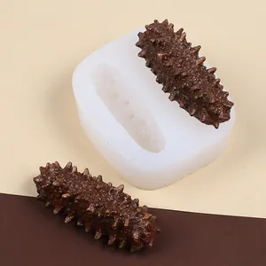 Realistische zeekomkommer siliconen mal voor chocolade, fondant of DIY zeep maken.