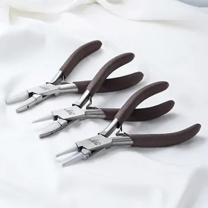 Hochwertiges Schmuckzangen-Set aus Edelstahl mit Nylonbacken für DIY-Bastelarbeiten