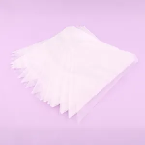 Lote de mangas pasteleras desechables de PE grueso para crema y decoración tartas.