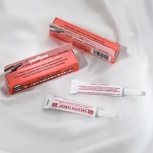 Vue détaillée des tubes de colle à bijoux SUXUN Hypo Cement pour le bricolage DIY