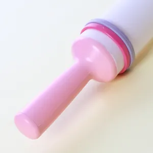 Rouleau à pâtisserie réglable antiadhésif avec anneaux pour fondant et pâtisserie