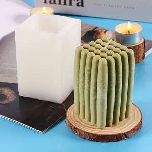 Silikonform für DIY kreative geometrische Säulen-Duftkerzen