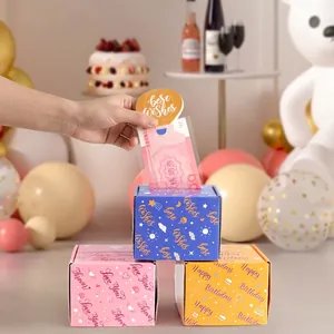 Scatola Regalo Sorpresa Creativa In Carta Con Motivo A Tema Festivo Per Decorazione Di Feste Di Compleanno San Valentino Anniversario