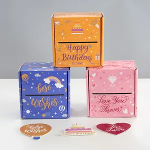 Set scatola regalo creativa per estrazione soldi per compleanni e San Valentino