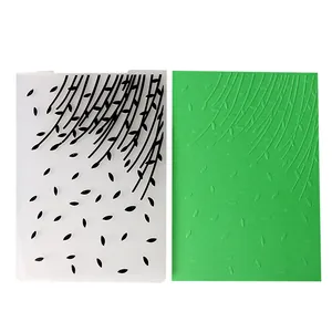 Leaf vine pattern embossing folder for DIY paper crafts and cake decorating