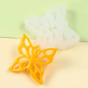 Moule en silicone papillon pour la décoration de gâteaux et le chocolat fait main